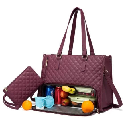 Chic 3-in-1 Lunch and Office Bag