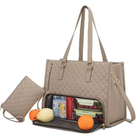 Chic 3-in-1 Lunch and Office Bag